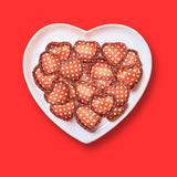 Heart Shaped Chocolates (Orange infused)